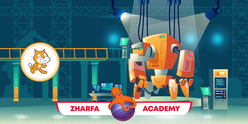 Zharfa Academy-Zharfa Courses-دوره مقدماتی اسکرچ (کلاس آنلاین)دوره های تخصصی آموزش برنامه نویسی در آکادمی ژرفا-