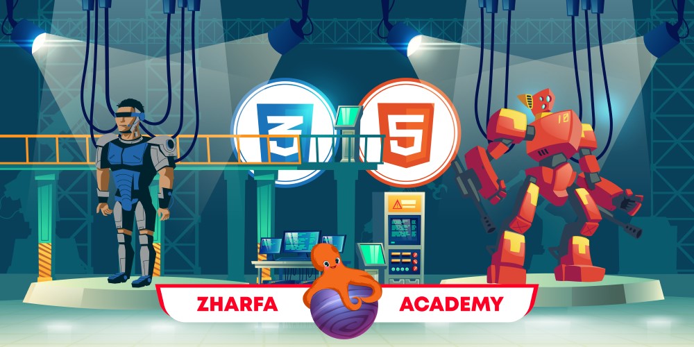 Zharfa Academy-Zharfa Courses-دوره CSS,HTML (کلاس آنلاین) دوره های تخصصی آموزش برنامه نویسی در آکادمی ژرفا-